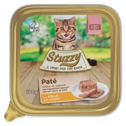 MISTER STUZZY Kitten csirkés alutasak 100g