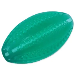 Dog Fantasy DENTAL MINT rögbi zöld labda 9cm