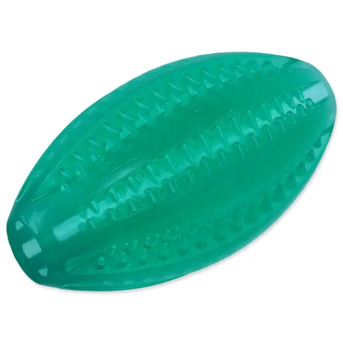 Dog Fantasy DENTAL MINT rögbi zöld labda 9cm