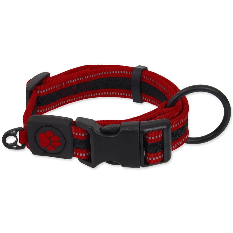 Active Dog Fluffy L piros nyakörv 3,2x39-59cm