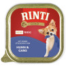 Rinti Gold Adult Mini csirkés és kacsahúsos alutasak 100g