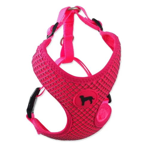 Postroj Active Dog Mellow XS ružový 1,5x30-40cm