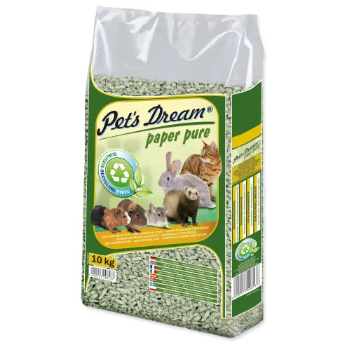 Pelety Pet´s Dream Paper Pure 10kg