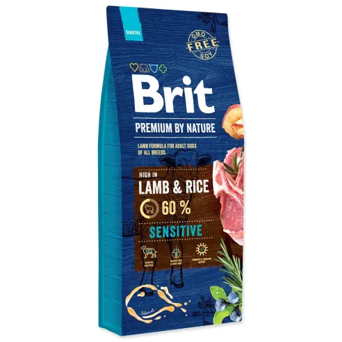 Brit Premium by Nature Sensitive Lamb & Rice 15 kg