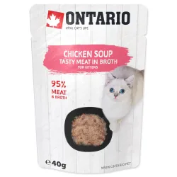 Ontario Kitten csirkehúsos leves 40g