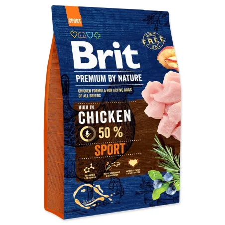 Krmivo Brit Premium by Nature Sport 3kg