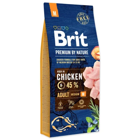 Brit Premium by Nature Adult Medium 15 kg