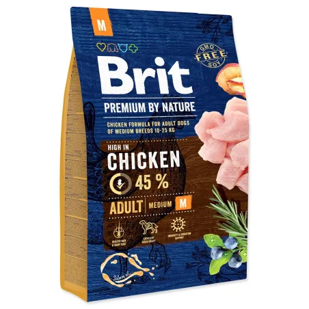 Brit Premium by Nature Adult Medium Chicken 3 kg