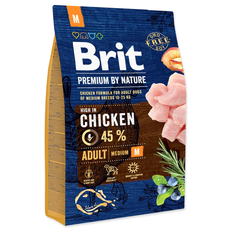 Brit Premium by Nature Adult Medium Chicken 3 kg