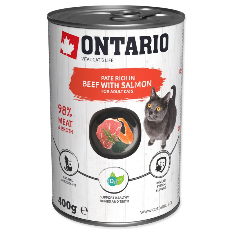 Ontario marha lazaccal, pástétom 400g konzerv