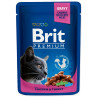 Brit Premium Cat alutasak csirke és pulyka 100g