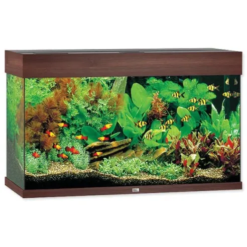 Akvarijný set Juwel Rio LED 125 tmavo hnedý 81x36x50cm 125l