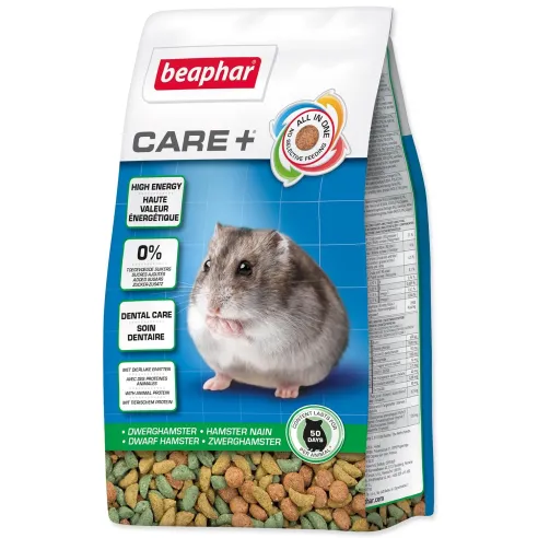 Krmivo Beaphar CARE+ zakrpatený škrečok 250g