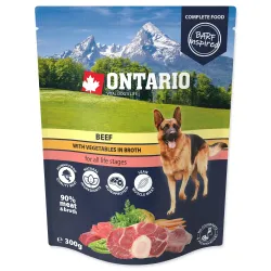 Ontario marhahús zöldségekkel, saját levében 300g