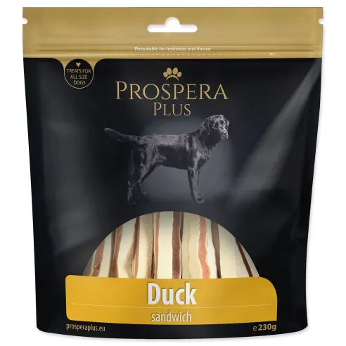 Prospera Plus kacsás szendvics jutalomfalat 230g
