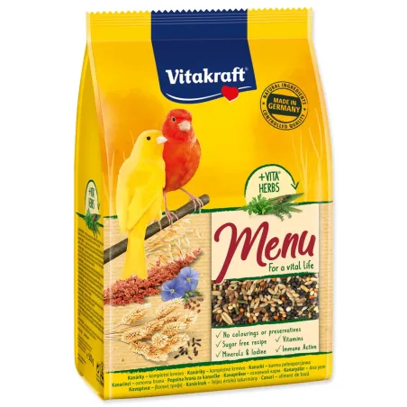 Krmivo Vitakraft Vital Menu kanárik 500g