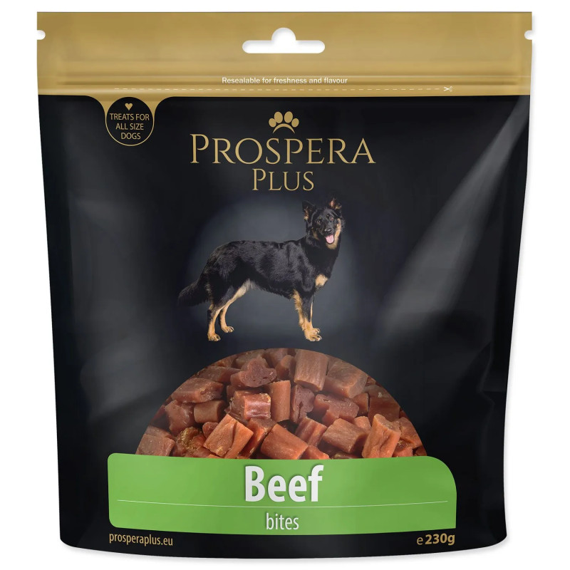 Prospera Plus marhahús darabok jutalomfalat 230g