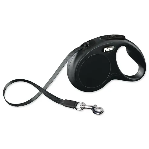 Flexi Classic New szalag S fekete 5m