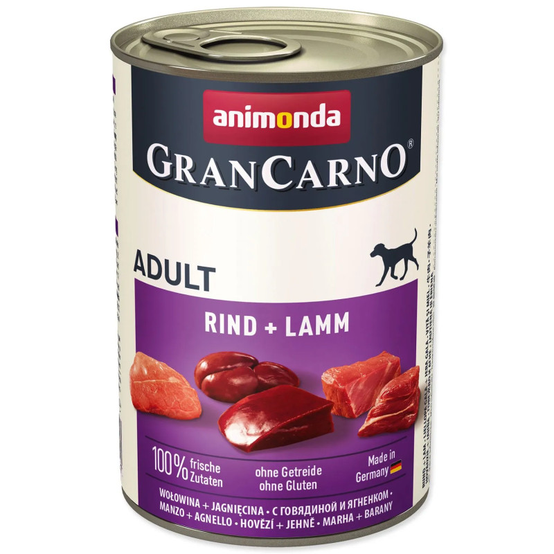 Animonda Gran Carno Adult marha és bárány konzerv 400g