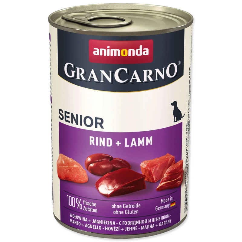 Animonda Gran Carno Senior marha és bárány konzerv 400g