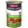 Animonda Gran Carno Adult marha és kacsaszív konzerv 400g