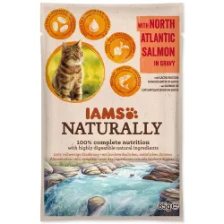 IAMS Naturally lazac szószban 85g