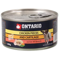 Ontario Junior csirkehús darabok és porcos részek 200g