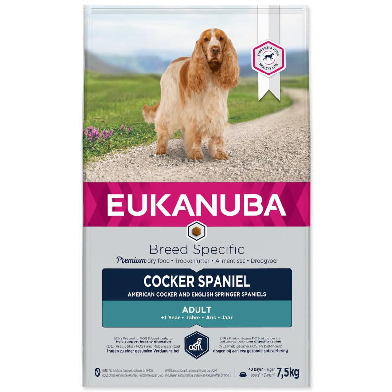EUKANUBA Cocker Spaniel 7,5kg állateledel