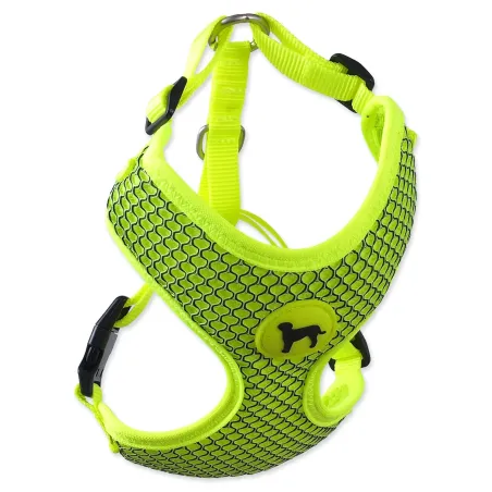 Postroj Active Dog Mellow M limetka 1,5x40-55cm