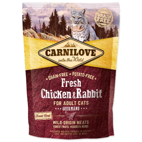 Krmivo Carnilove Cat Fresh Chicken & Rabbit 0,4kg