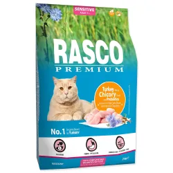 Rasco Premium Sensitive pulykahús cikóriagyökérrel és probiotikumokkal 2kg