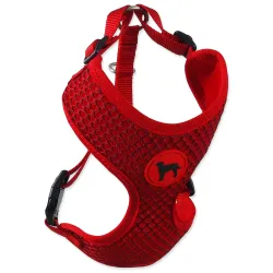 Active Dog Mellow L piros hám 2x45-65cm