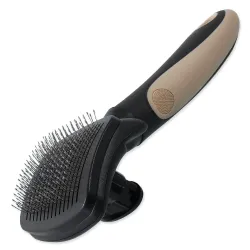 Dog Fantasy öntisztító drótos kefe S/M