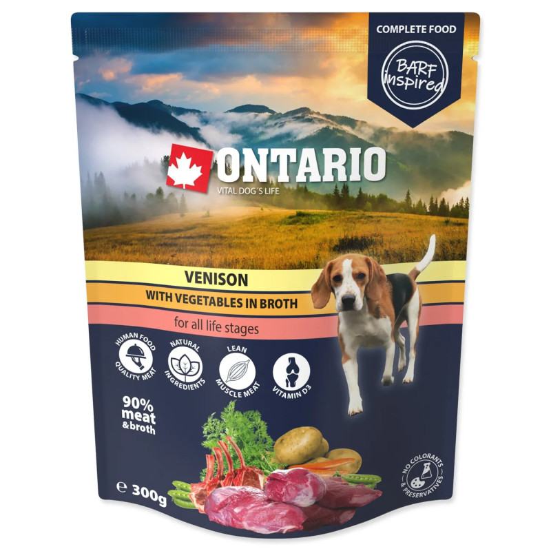 Ontario vadhús zöldségekkel, levesben 300g