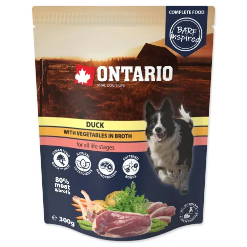 Ontario tasakos kacsa zöldséggel, húslevesben 300g