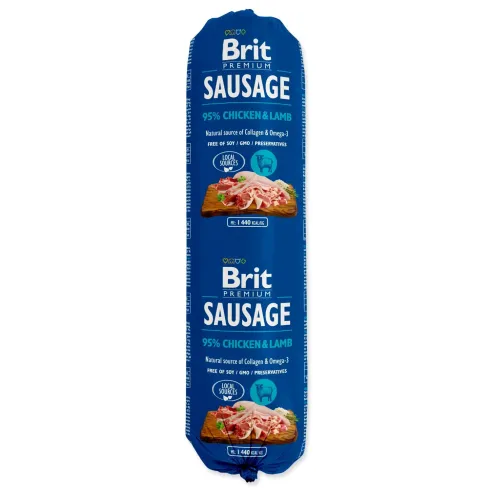 Brit Premium Sausage Chicken & Lamb 800 g