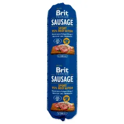 Brit Premium Sausage Sport Beef & Fish 800 g