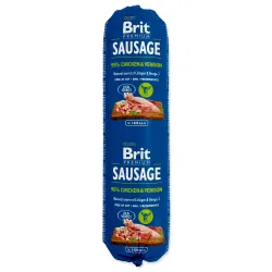 Brit Sausage csirke és vad 800g