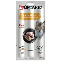 Ontario jutalomfalat csirke és kacsa, rudak 3x5g