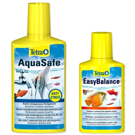 Prípravok Tetra Aqua Safe 250ml+Tetra Easy Balance 100ml zadarmo