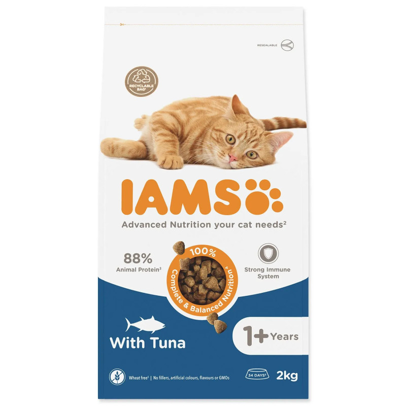 IAMS Macskaeledel Felnőtt Tonhal 2kg