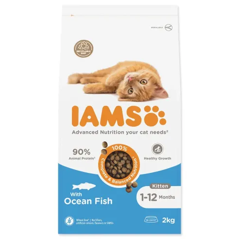 Krmivo IAMS Cat Kitten Ocean Fish 2kg