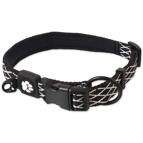 Active Dog Mystic M fekete nyakörv 2x44-55 cm