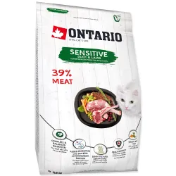 Ontario Cat Sensitive/Derma 2kg macskaeledel