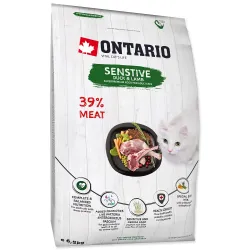 Ontario Cat sensitive/Derma 6,5kg állateledel