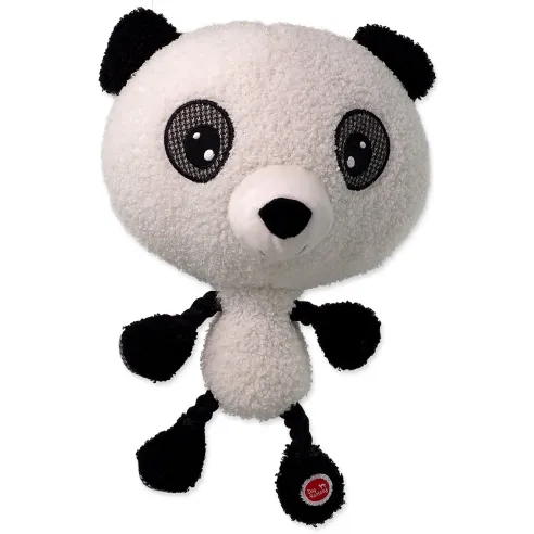 Dog Fantasy Big head panda plüss sípoló játék 30cm