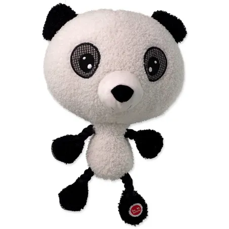 Dog Fantasy Big head panda plüss sípoló játék 30cm