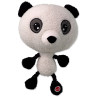 Dog Fantasy Big head panda plüss sípoló játék 30cm