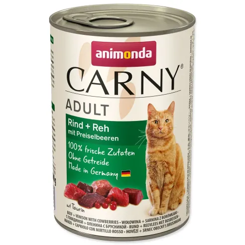 Animonda Carny Adult marha és vadhús áfonyával konzerv 400g