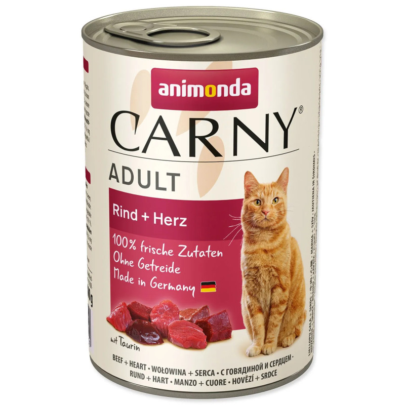 Animonda Carny Adult marha és szív konzerv 400g